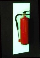 Fotoluminiscenční podložka pod hasicí přístroj - náhled produktu