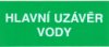 Hlavní uzávěr vody-samolepicí fólie - náhled produktu